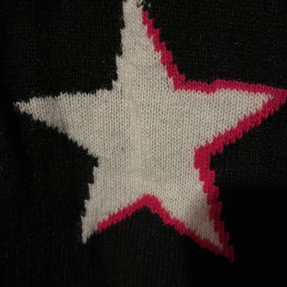 Banana Republic Italian Merino Wool Crewneck Star Sweater M - Picture 8 of 10